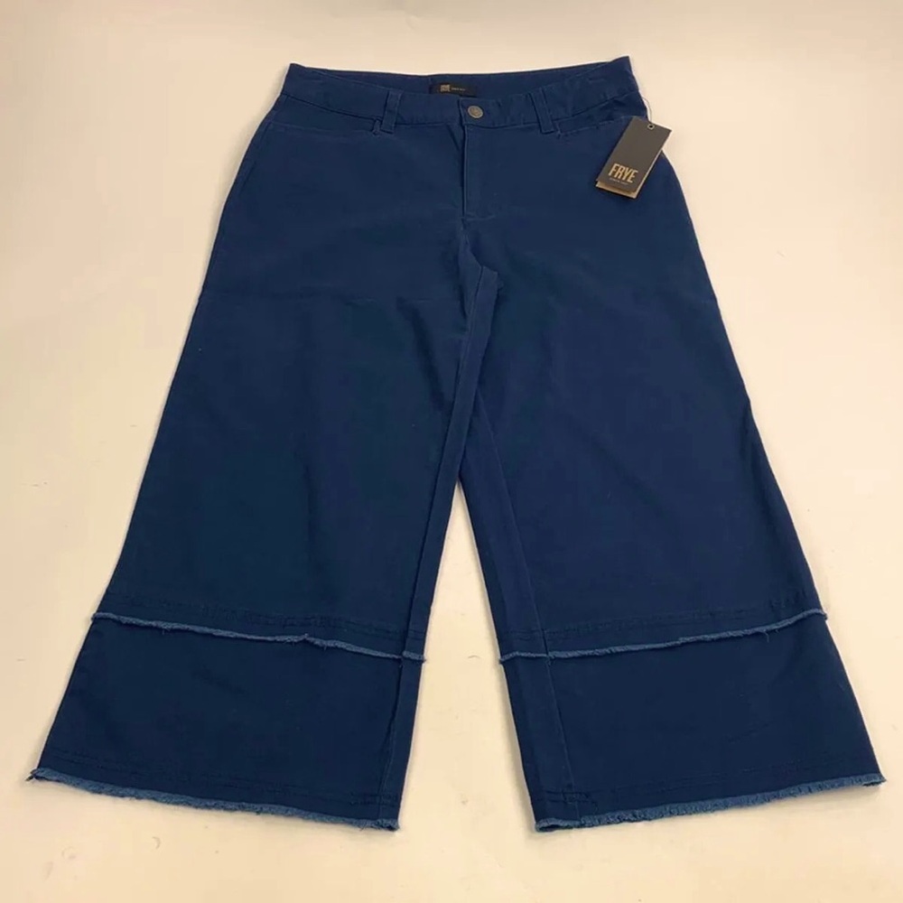 Frye Nightfall Navy Wide Leg Pants